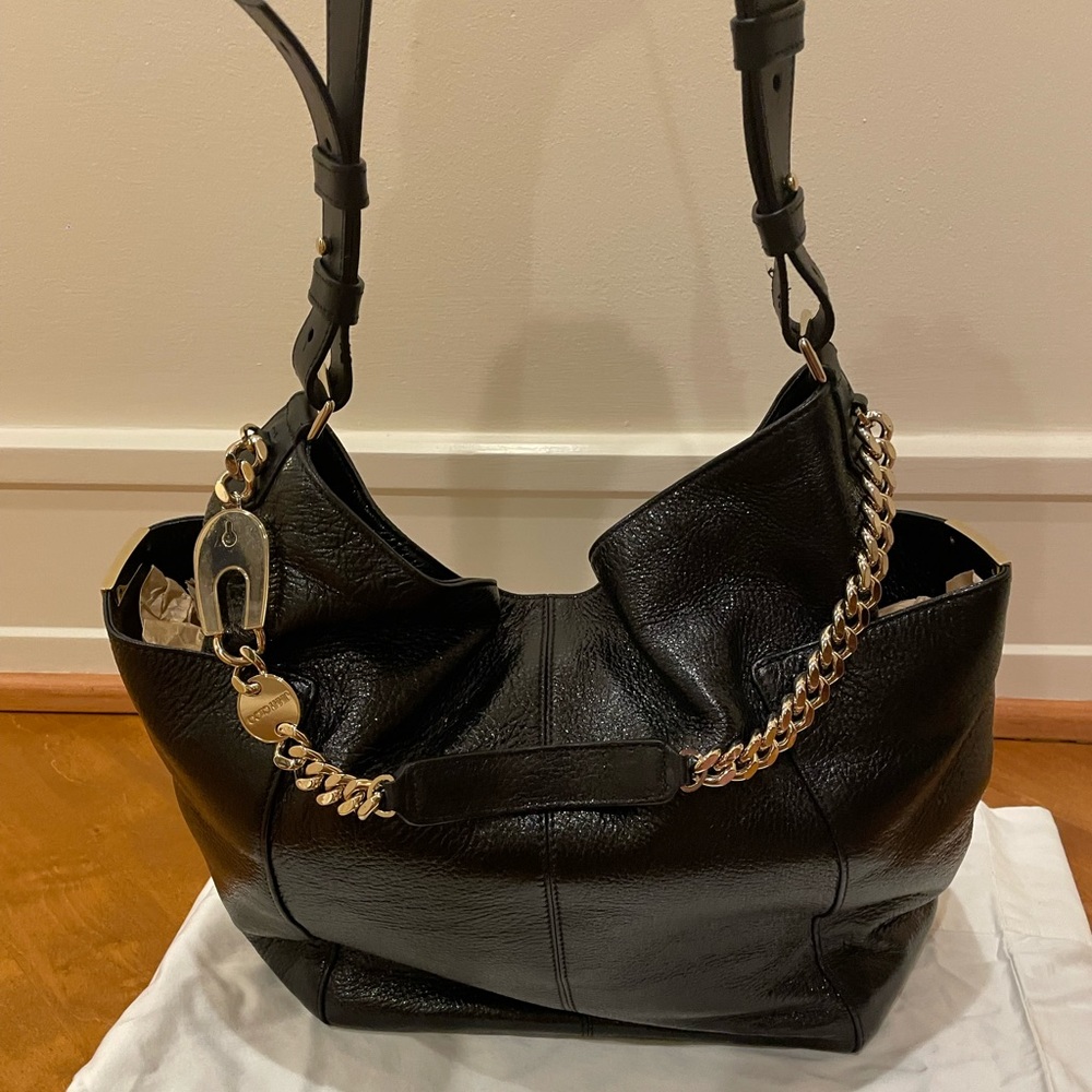 NEW Jimmy Choo Chain Shoulder Bag
